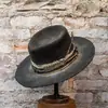 Suministro directo de fábrica sombrero de lana estilo retro antiguo moda europea y americana sombrero de fieltro de lana pura