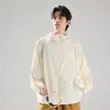 Mesmo estilo de uma certa roupa de proteção solar de seda gelada de banana 2026 novo verão proteção UV para pessoas baixas roupa externa larga masculina