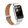 Adecuado para pulsera Xiaomi 8pro correa de carcasa protectora de metal + correa de cuero de microfibra para automóvil Xiaomi 8 Cuero