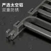 Gris Gun Aluminio Espacial Toallero Sin Taladro Baño Inodoro Estante Montado en Pared Inodoro Toallas de Baño