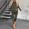 Chaqueta Casual de Color Sólido para Mujer con Manga Larga Ventilada y Cuello Redondo, Estación Independiente de Amazon 2024, Otoño/Invierno Transfronteriza