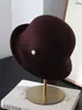 Chapéu de pescador de tricô elegante e estiloso para mulheres, com aba dobrada e mistura de lã, perfeito para o calor do inverno e proteção contra o vento