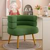 Silla de Maquillaje Dormitorio de Niña Taburete de Tocador de Alta Gama 2025 Taburete de Maquillaje Famoso en Internet Silla con Respaldo de Lujo Ligero para el Hogar