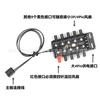 Cable de extensión para ventilador de refrigeración de computadora PWM control de velocidad por temperatura malla tejida de nailon placa base 4 pines/3 pines adaptador de extensión