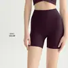 Shorts de yoga de cintura alta, diseño de melocotón para realzar el trasero, pantalones de yoga de tres cuartos, shorts para entrenamiento de Pilates y fitness, adecuados para usar como ropa exterior, estilo de mujer