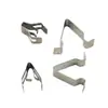 Acessórios para Carro painel de instrumentos clipe de metal de 4 peças painel de instrumentos peças estampadas de metal ferro fivela de teto do painel da porta