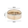 Mini Cesta de Vaporização Atacado Rack de Vapor de Aço Inoxidável Comercial Cesta de Vaporização em Grade Bandeja de Cesta de Vapor Bambu para Pães