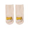 Calcetines nuevos para niños otoño e invierno calcetines lindos de muñeca color sólido bebé Clase A sin costuras calcetines de media caña para recién nacido