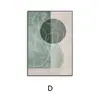 Pintura Decorativa para Sala de Estar Estilo Wabi-Sabi Sprayada, Arte de Parede Abstrata, Arte de Linha Criativa Vertical Grande para Hall de Entrada