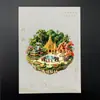 Pegatinas para cajas acrílicas planas en stock de diversas regiones del país, recuerdos de ciudades turísticas, regalos culturales y creativos, estilo personalizado, uso universal