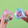 Chaveiro de Saco Plástico Bolha Desenho Animado Personalizado Acrílico Fofo Pingente DIY Mercadoria de Anime Estrela Pode Ser Personalizado com Sua Própria Imagem