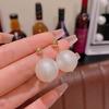 Pendientes de perlas vintage con aguja de plata S925 para mujer, estilo coreano, de alta calidad, con temperamento nicho, joyería para las orejas al por mayor