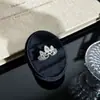 Anillo de Corona de Circonita Gota de Agua Estilo Corte Francés para Mujer Nuevo Diseño de Lote Pequeño Exquisito Versátil Abierto Ajustable