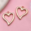 Europa e Estados Unidos KC ouro misturado 20 letras de amor ocas AMOR pequeno pingente DIY pulseira colar jóias pingente atacado