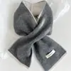 Cachecol Dupla Face 100% Lã Estilo Britânico Cachecol Pequeno Dupla Face Feminino Outono e Inverno Novo Cachecol Quente de Lã