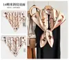 Bufanda Cuadrada Reino Secreto Estrellado de Otoño e Invierno, Bufanda de Seda de 14 Momme, Regalo de Alta Gama para Mujeres, Bufanda de Seda Genuina, Bufanda de Cuello de Moda