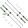 Varillas de suspensión amortiguadoras para lavadora transfronterizas, juego original de cuatro para series de lavadoras LG, Samsung y Whirlpool