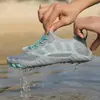 Zapatos de Playa Antideslizantes Transpirables para Natación y Chapoteo al Aire Libre en Verano, Zapatos de Buceo de Suela Suave para Interior y Yoga para Hombres y Mujeres