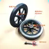 Accesorios para silla de ruedas rueda delantera rueda universal 6 pulgadas 7 pulgadas 8 pulgadas rueda delantera pequeña rueda rueda carrito de compras para ancianos neumático sólido rueda pequeña