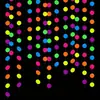 Bandeirinhas de Aniversário Fluorescentes, Bastões Fluorescentes, Bandeirinhas Triangulares de Festa, Estrelas Redondas, Bandeirolas, Fitas, Decorações de Aniversário