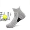 Calcetines Profesionales de Baloncesto, Calcetines de Media Pantorrilla con Base de Toalla Deportiva, Absorbentes de Sudor y Anti-Fricción, Calcetines Deportivos para Correr al Aire Libre para Hombre