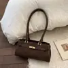 Bolsa Retrô Francesa para Mulheres 2025 Nova Luxo Acessível Moda para o Dia a Dia Bolsa de Ombro Estilo Satchel Tendência de Alta Qualidade