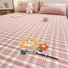 Protector de colchón de algodón lavable bordado específico para dormitorio, pieza única 90x190, funda de colchón individual pura de algodón para estudiante