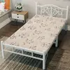 Camas Dobráveis de Solteiro e Casal para Apartamentos Pequenos, Camas de Descanso para Casa, Camas de Sesta de Ferro Reforçado Portátil para Escritório, Fabricante
