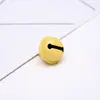 Navidad 2025 Estilo Nuevo 22mm Color Caramelo Hierro Campanilla Pequeña Llavero Decorativo Moderno Simple Joyería Arte en Hierro