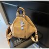 Bolso de lona transfronterizo para mujer, de gran capacidad, informal, para primavera y verano, 2025, mochila multifuncional.