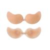 Sutiã Adesivo Push-Up Invisível em Formato de Manga para Vestidos de Noiva, Almofadas de Silicone Ultra Finas para Seios, Lingerie Push-Up para Trajes de Noiva sem Costas, Em Estoque