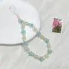 Venta al por mayor del fabricante Nuevo modelo Gato Kt Lazo Cadena para teléfono Colgante de cadena para teléfono con cuentas hecho a mano Decoración para niñas