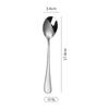 Colher espessa de aço inoxidável com cabeça redonda, colher para mexer, colher para restaurante doméstico, panela, colher de arroz, fabricantes, atacado