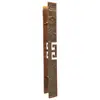 Maçaneta de Porta de Madeira de Bronze Antiga Chinesa Nuvem Auspiciosa Maçaneta de Puxar para Porta Principal Maçaneta de Porta de Vidro Deslizante de Hotel Quarto Privado Gravação Personalizada