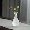 Vaso Zen Nuvem Japonês Vidro Transparente Recipiente para Flores Arranjo de Flores Aquáticas Decorações para Sala de Estar Cerimônia do Chá Vaso de Ameixeira