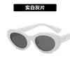 Gafas de sol retro de montura pequeña Oval 2022 nuevas dulces geniales chica hot y2g gafas de sol para mujer red social disparo callejero gafas de sol