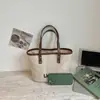 Bolso de Mano Nuevo Color Sólido Chic Moderno de Moda Versátil Simple Casual Textura de Alta Calidad Bolso Tote de Hombro Único