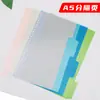 Cubierta de Carpeta A5 Página Divisoria A4 26 Agujeros Núcleo de Papel de Hoja Suelta B5 Cuaderno de Espiral con Puntos y Líneas Horizontales B6