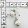 Accesorios de ropa hechos a mano para manualidades, colgantes, cuentas para bolsos, accesorios para pendientes, decoraciones para ropa y accesorios para manualidades
