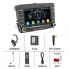 Reproductor MP5 para Coche 7/8/9 con Bluetooth, Cámara Trasera y Unidad de Control Central, Compatible con Volkswagen Vw