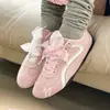 Novos Sapatos Forrest Gump Versáteis Casuais Esportivos Sola Fina Sapatos Maçã Primavera 2025 Cadarço Retro Sapatos de Treino Moral para Mulheres