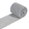 Faixa Elástica de Rede de Pesca Oca de 5cm, Tira Elástica para Equipamento de Proteção Esportiva, Acessórios para Roupas e Bagagens, Fita de Rede de Pesca Respirável