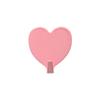 Gancho de amor simples nis, gancho criativo de amor rosa, aço inoxidável, pêssego, coração, decoração fofa, gancho adesivo de amor