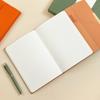 Cuaderno de negocios con logotipo imprimible avanzado, tríptico, hojas sueltas, núcleo, caja de regalo, cuaderno de traje, disponible al por mayor
