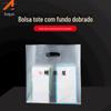 Saco de cozimento saco de quatro dedos saco plástico portátil bolo sobremesa takeaway embalagem de quatro dedos bag design logotipo