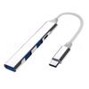 Estación de Acoplamiento USB Typec3.0 Cuatro en Uno Expansor de Interfaz USB de Computadora Fabricante Convertidor Hub Estación de Acoplamiento