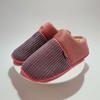 Zapatillas de algodón hechas a mano material superior para la boda de la hija zapato de algodón de invierno partes superiores de zapato esponja de alta densidad zapatillas semiacabadas
