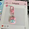 Llavero Sencillo con Patrón de Animales de Corazón Girly Colgante Dulce Pareja Gentil Mejor Amigo Accesorios para Mochila Escolar Regalo Regalo