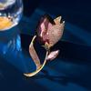 Broche de flor de peonía de alta calidad para mujer, exquisito broche de estilo chino de moda nacional, clásico y elegante, accesorio de ropa, regalo.