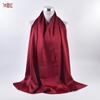 Otoño e Invierno nuevo color puro combinable elegante moda punta cerrada bufanda larga bufanda bufanda en stock al por mayor fábrica Yiwu